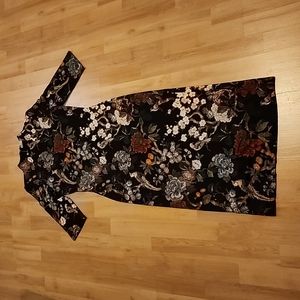 Delora crew neck body con dress